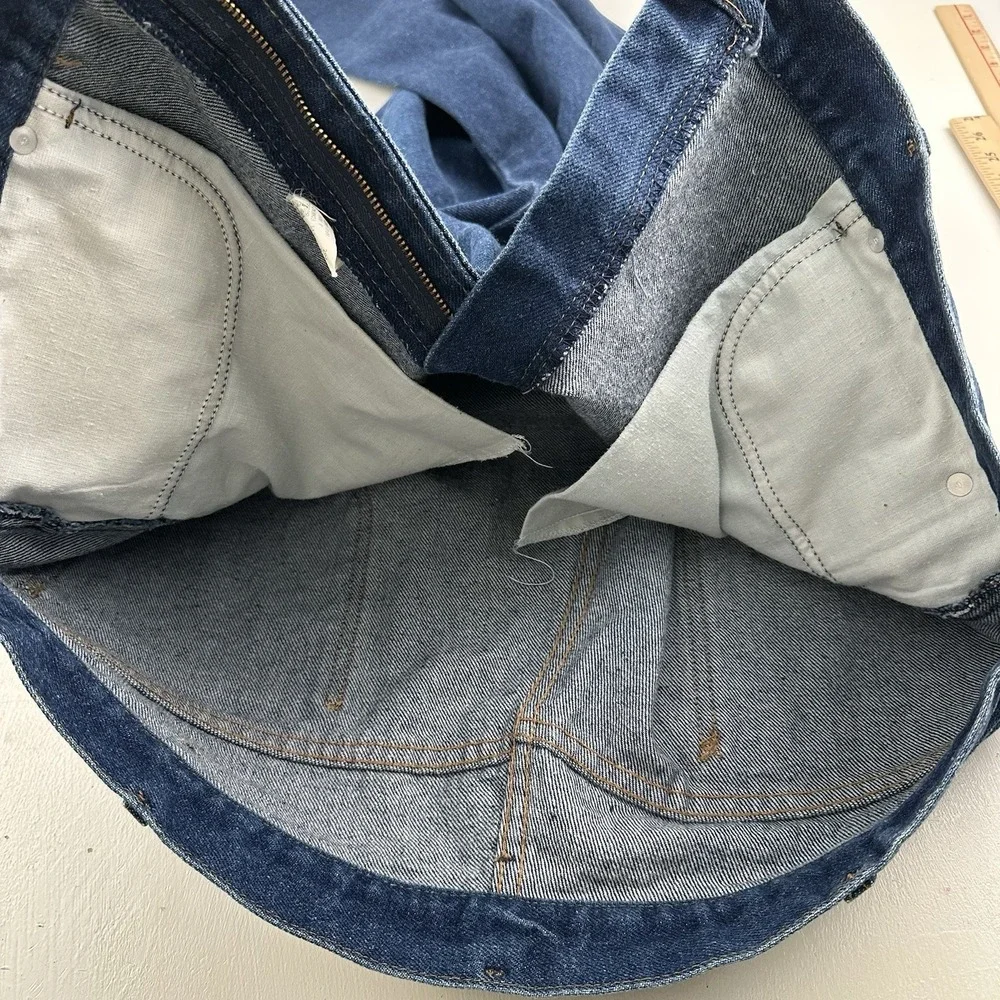 Vintage Lee Riders Jeans Mens Fits 39x32 Medium Blue Denim Union‎ Made In USA